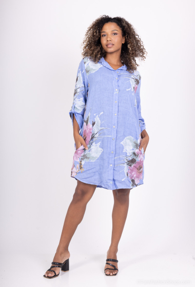 Grossiste SHYLOH - Robe lin