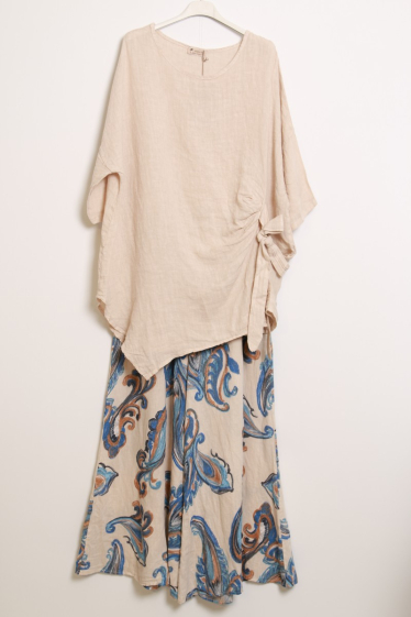 Wholesaler SHYLOH - Linen tunic