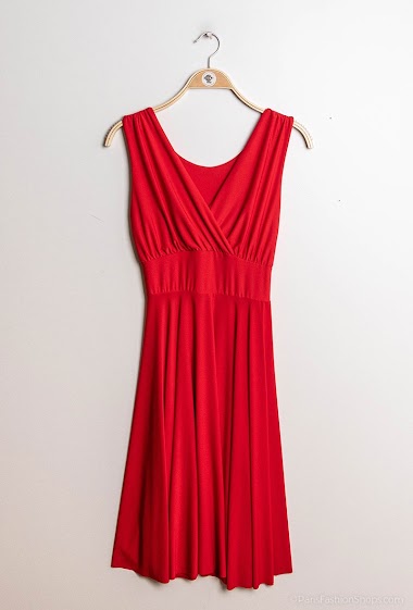 Wholesaler SILVER FASHION - Wrap sleeveless dress