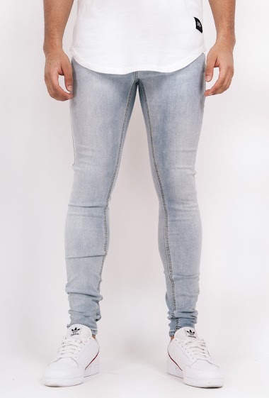 Wholesalers Sixth June - Blue rose embroidery jeans