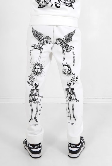 Tarot inspired printed joggers White Sixth June Paris Paris