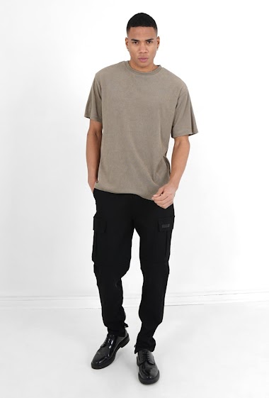 Wholesalers Sixth June - Straight pants with cargo pockets Black