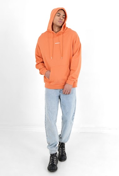 Wholesalers Sixth June - Orange large logo sweatshirt