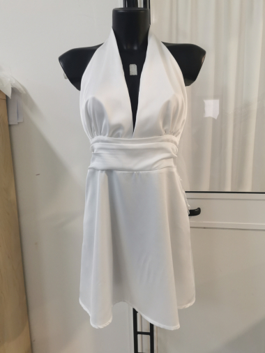 Wholesaler SOGGO - Short dress with a bow in the back