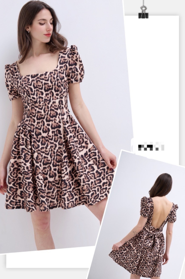 Wholesaler SOGGO - Animal print dress