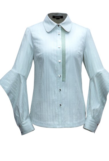 Wholesaler Smart and Joy - Long-sleeved shirt with forearm slits