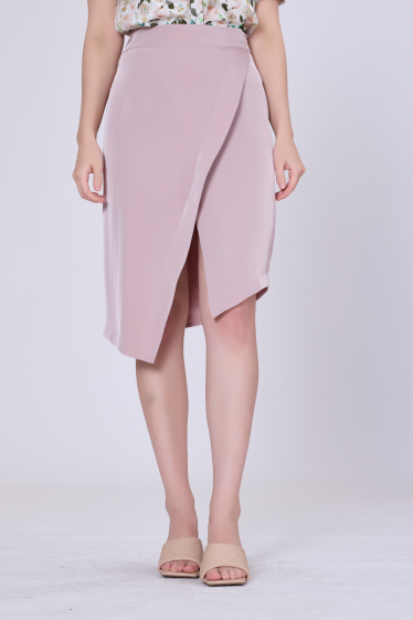 Wholesaler Smart and Joy - Contemporary Asymmetry Skirt