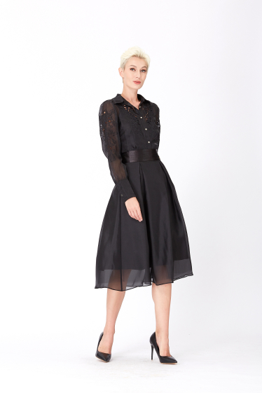 Wholesaler Smart and Joy - Form A skirt in organza