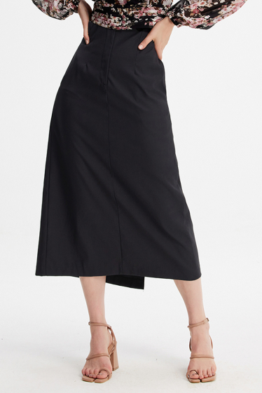 Wholesaler Smart and Joy - A-lone wrap midi skirt