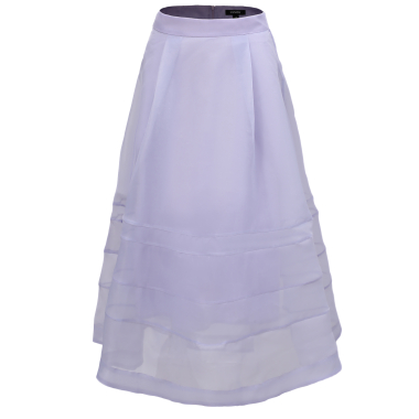 Wholesaler Smart and Joy - Lilac Valse skirt in Light organza