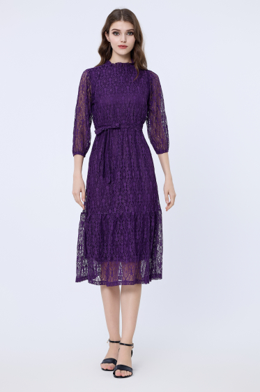 Wholesaler Smart and Joy - Fulll lace blouse dress