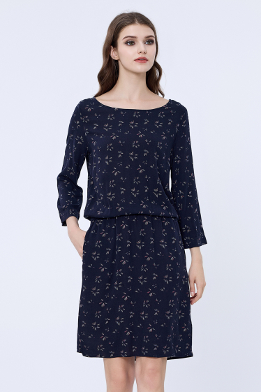 Wholesaler Smart and Joy - Polka dot tunic dress