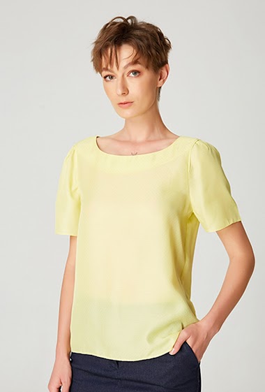 Wholesaler Smart and Joy - Fluid short-sleeved T-shirt