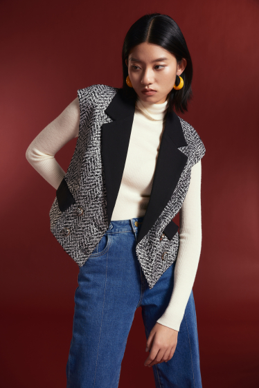 Wholesaler Smart and Joy - Minimalist tailor jacket