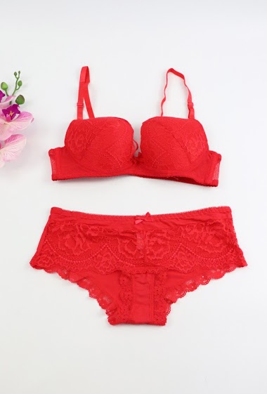 Wholesaler Snow Rose - Lingerie sets with panties