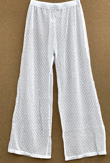 Wholesaler Snow Rose - Openwork beach pants