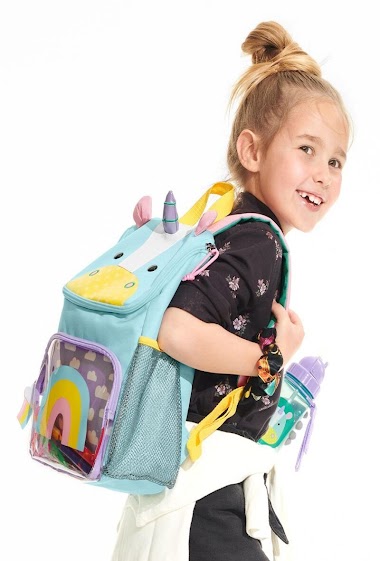 Wholesaler So Brand - Big backpack SKIP HOP Unicorne size 25*33*10cm