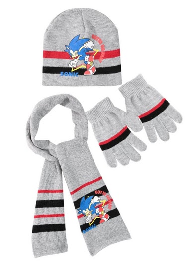 Großhändler So Brand - SONIC Mütze + Handschuhe + Schal