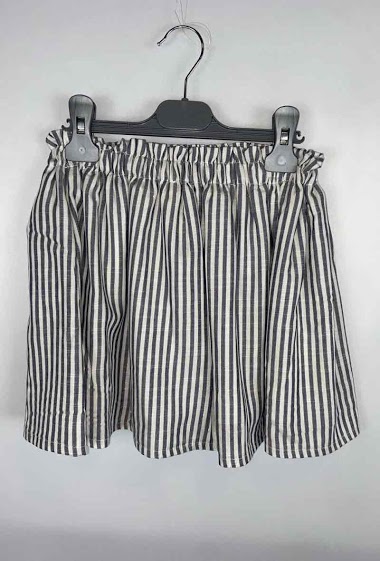 Stripped skirt Made In France