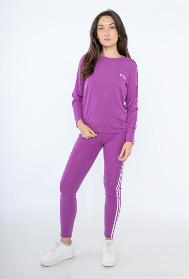 Wholesaler So Brand - Lee Cooper women's fitness leggings with side bands