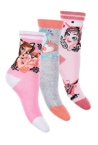 Wholesaler So Brand - enchantimal sock 3 packs