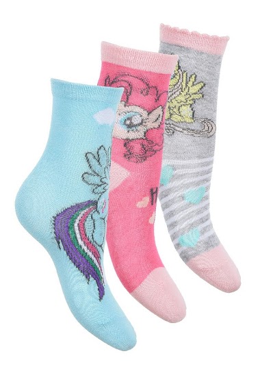 Wholesaler So Brand - My little ponny sock 3 packs