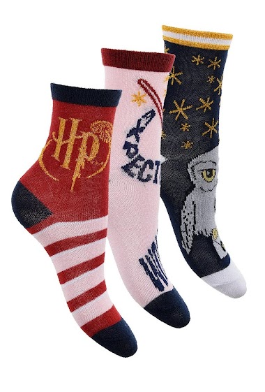 Wholesaler So Brand - Pack of 3 socks HARRY POTTER