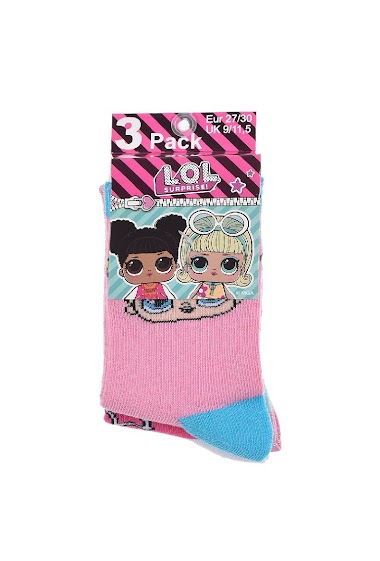 Pack of 3 sock LOL