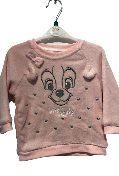 Wholesaler So Brand - Fur sweater with dogs ears LADY AND THE TRAMP
