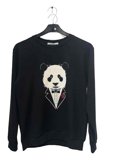 Sweat panda logo FRENCH PP Made In France