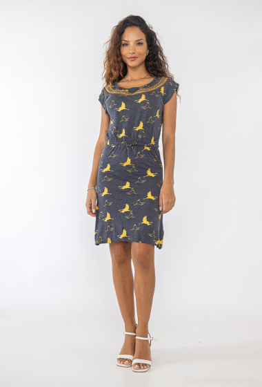 Wholesaler So Brand - Printed dress LEMON BERET
