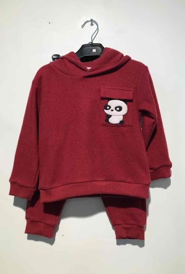 Großhändler So Brand - 2pcs set pants + hoodie FRENCH PANDA Made In France