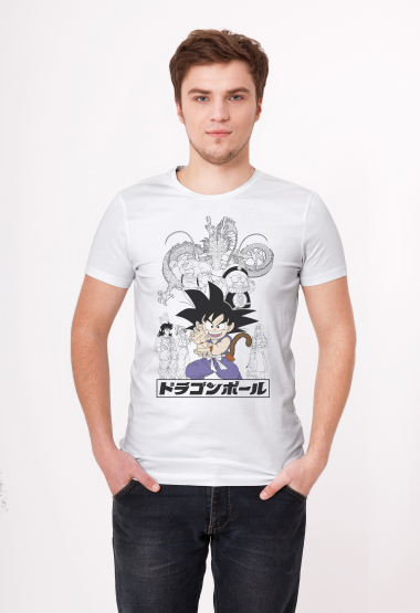 Grossiste So Brand - T-shirt manches courtes homme DRAGON BALL Z