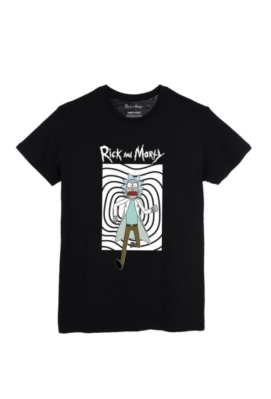 Grossiste So Brand - T-SHIRT COL ROND MANCHES COURTES RICK ET MORTY