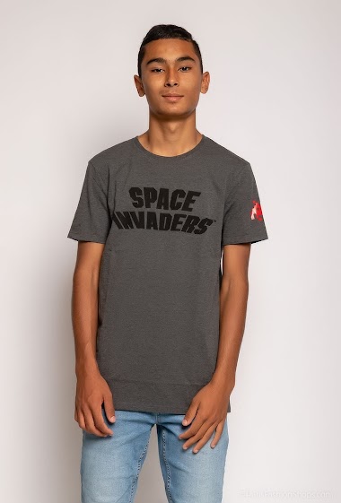 Mayorista So Brand - Short sleeves T-shirt SPACE INVANDERS