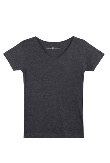 Wholesaler So Brand - V-neck short sleeve T-shirt WOMAN GERARD PASQUIER