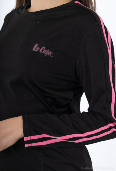 Großhändler So Brand - Langärmliges Fitness-T-Shirt für Damen von Lee Cooper