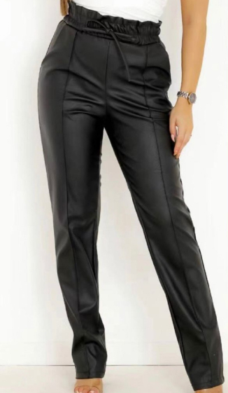 Wholesaler SO LOOK - Faux leather pants