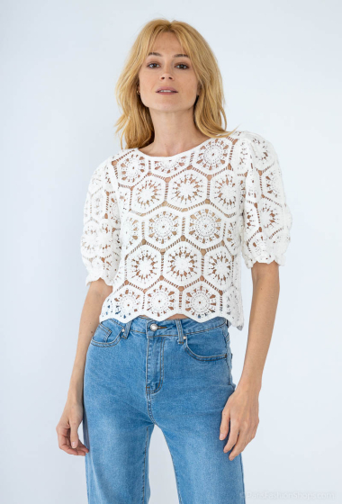 Wholesaler So Sweet - Crochet blouses