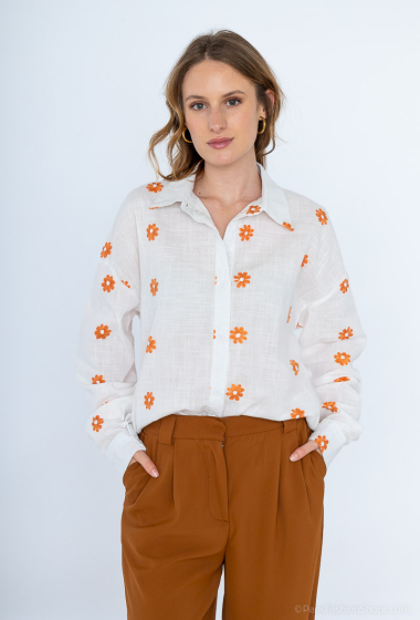 Wholesaler So Sweet - Embroidered shirt