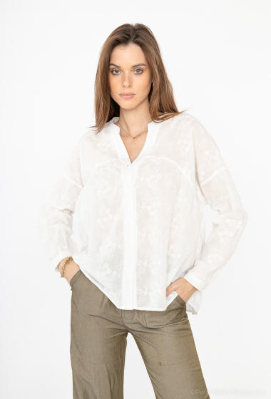 Wholesaler So Sweet - Embroidered shirt