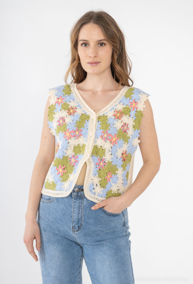 Wholesaler So Sweet - Embroidered vest