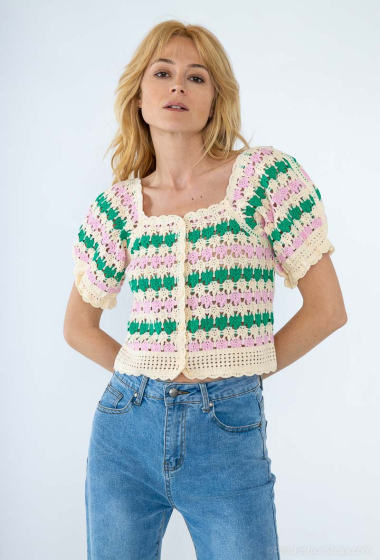 Wholesaler So Sweet - Crochet vest