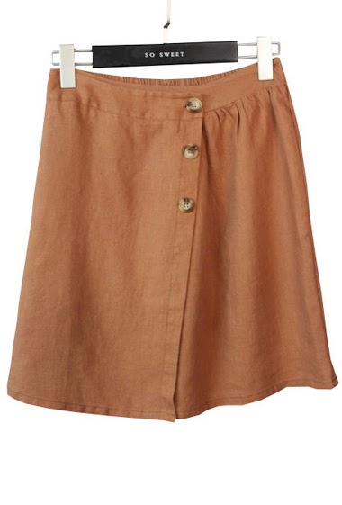 Wholesaler So Sweet - Linen skirt
