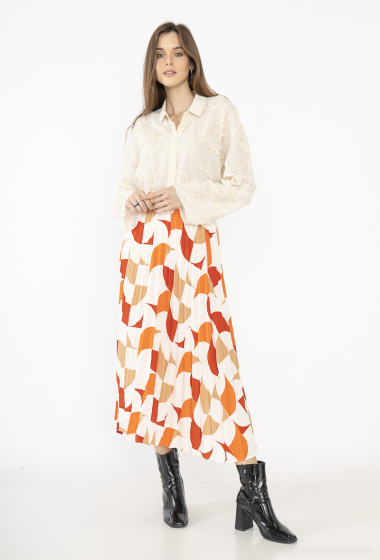Wholesaler So Sweet - Long printed skirt