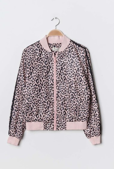Grossistes Softy by Ever Boom - BLOUSON BOMBER A BANDES