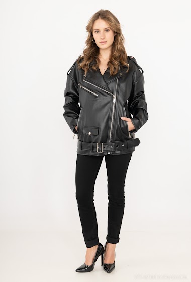 Grossiste Softy by Ever Boom - Blouson perfecto oversize