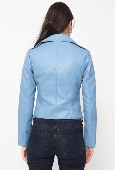 softy blouson perfecto simili cuir1 sky blue 4