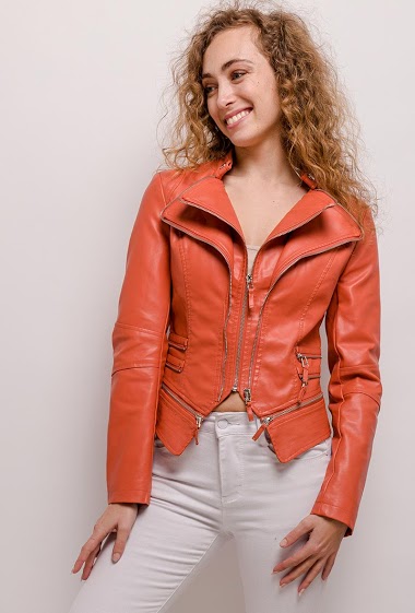 Wholesaler Softy by Ever Boom - Leatherette jacket