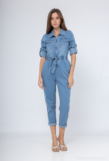 Wholesaler Softy by Ever Boom - JEANS JUMPSUIT